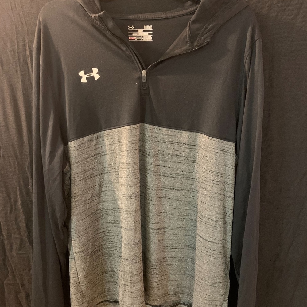 Men’s Under Armour Long Sleeve 1/4 Zip with Hood